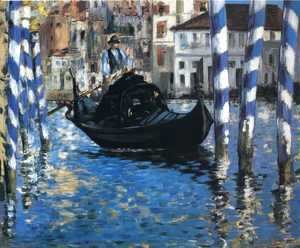 Edouard Manet - The Grand Canal, Venice I